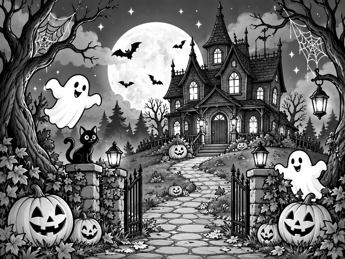 Spooky Sudoku: 5 Hard Halloween Puzzles – Free Printable