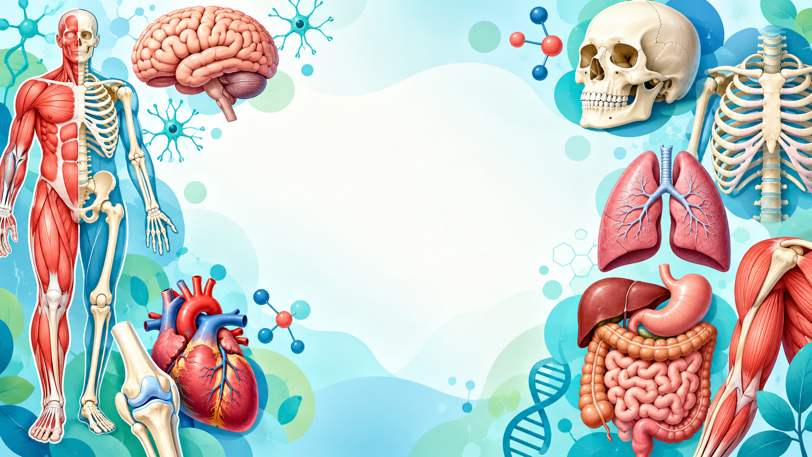 Human Anatomy: 5 Free Printable Crosswords with Answers
